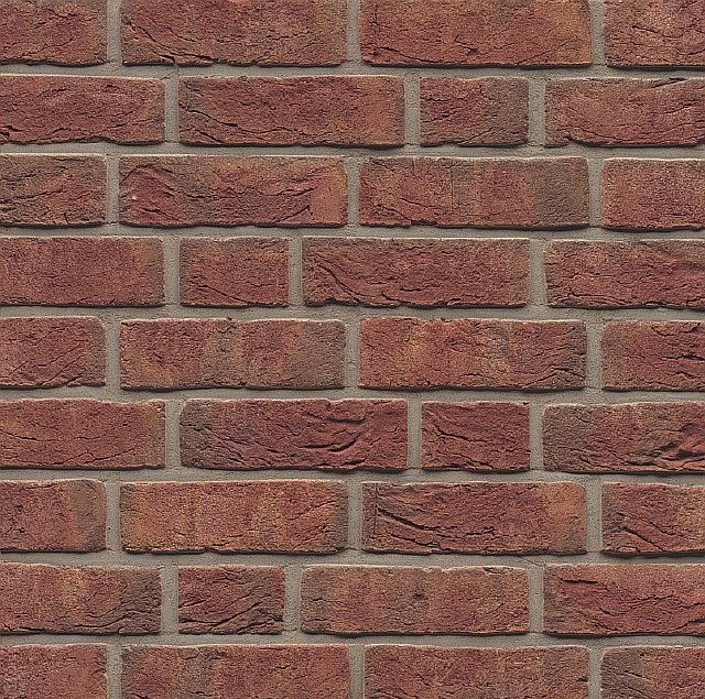 Кирпич ручной формовки MUHR Nr. 7 Westfälisch-bunt 1/2 WDF 210*45*65