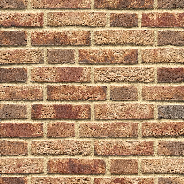 Кирпич ручной формовки MUHR Nr. 36 Rheinish-Bunt 1/2 WF 210*45*50