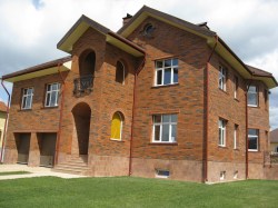 Кирпич Terca red flame гладкий